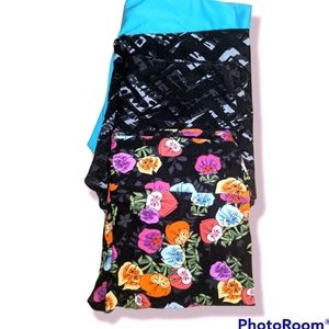 LuLaRoe Disney Leggings One Size Lot of 3